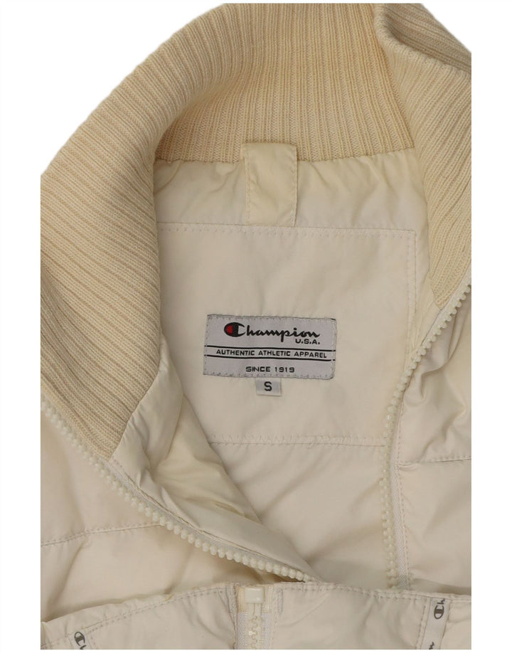 CHAMPION Γυναικεία padded Gilet UK 10 Small White