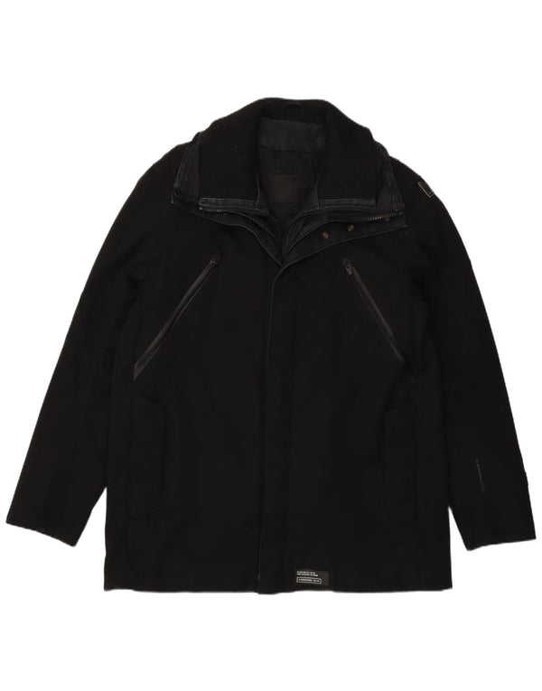 Ανδρικό μπουφάν G-Star Windbreaker UK 40 Large Black Polyamide