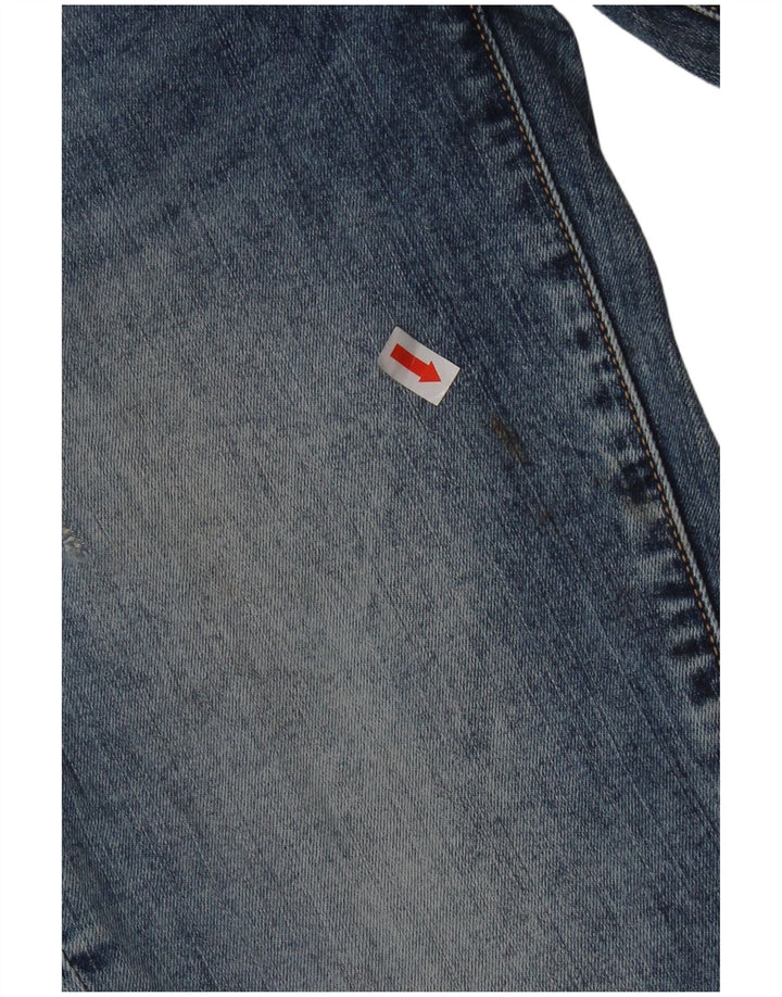 Guess Γυναικείο κοντό τζιν σορτς W26 μικρό μπλε