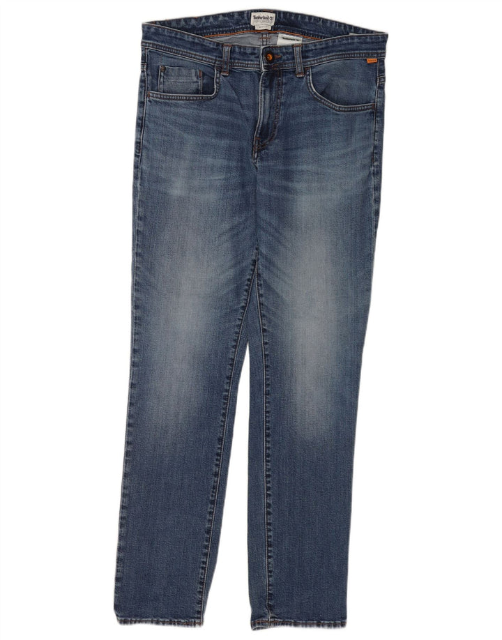 Ανδρικό τζιν Timberland Slim W33 L32 Μπλε βαμβακερό