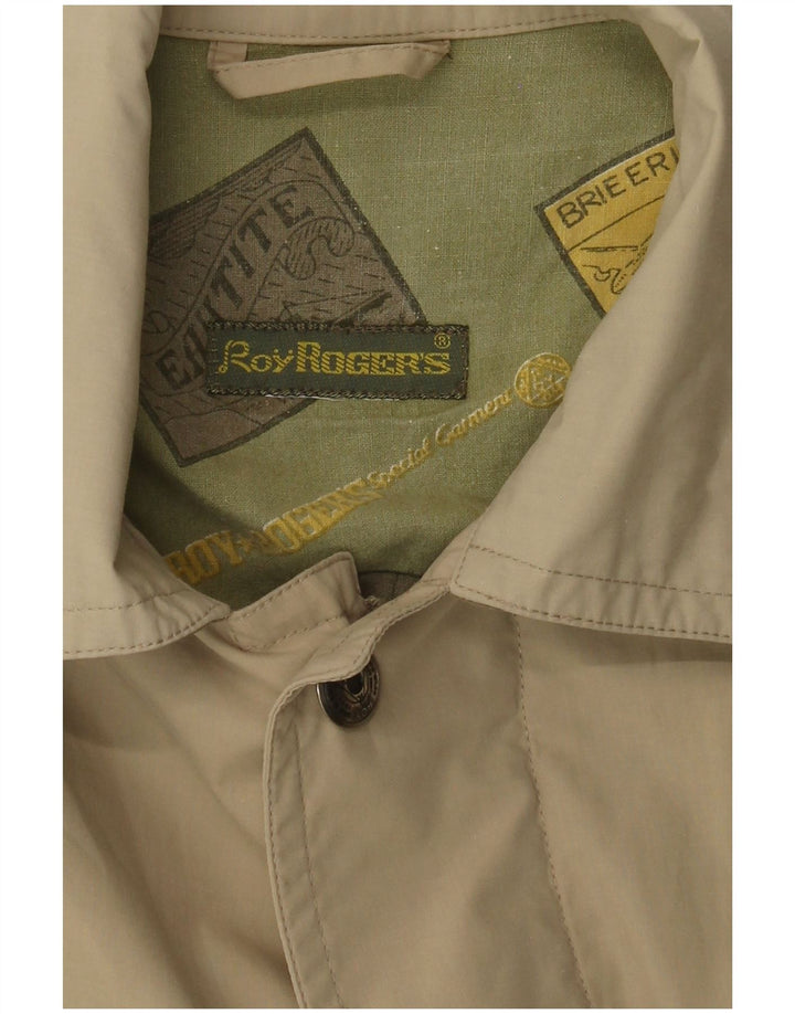 Roy Rogers Mens Utility Jacket UK 40 Large Beige