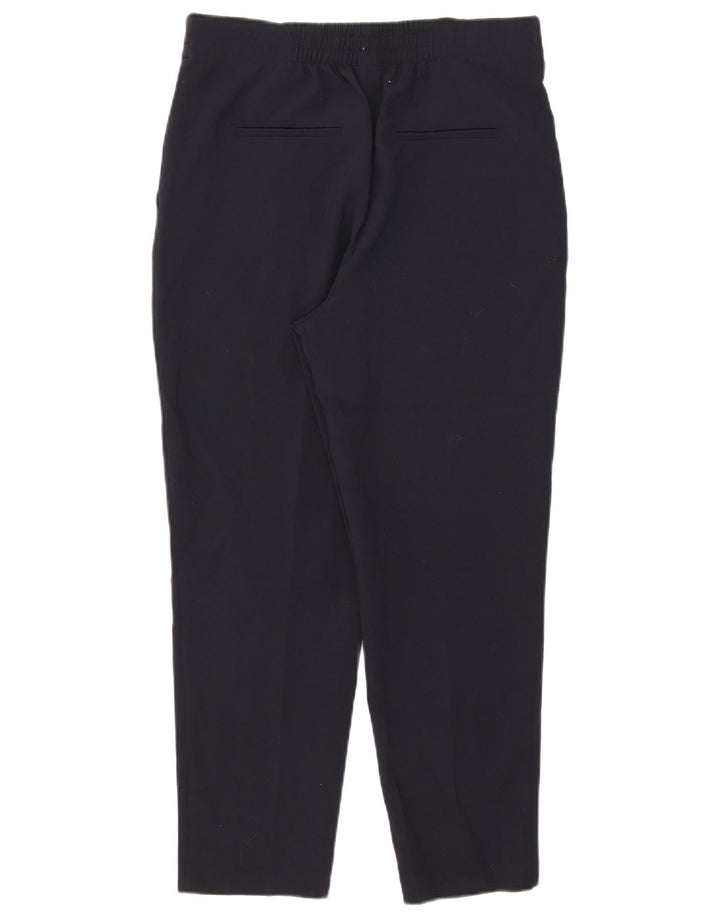 Zara Γυναικείο κωνικό παντελόνι Chino Medium W28 L26 Navy Blue Polyester