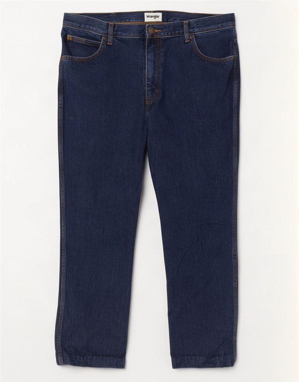 Ανδρικό τζιν Texas Straight Wrangler W38 L27 Navy Blue Cotton