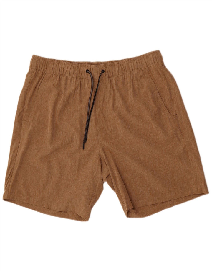 Ανδρικό αθλητικό σορτς Eddie Bauer XL καφέ πολυεστέρας