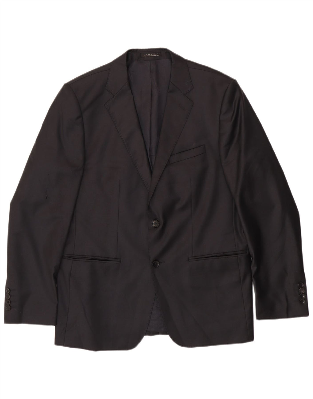 Zara Ανδρικό σακάκι μπλέιζερ με 2 κουμπιά EU 54 XL Μαύρο