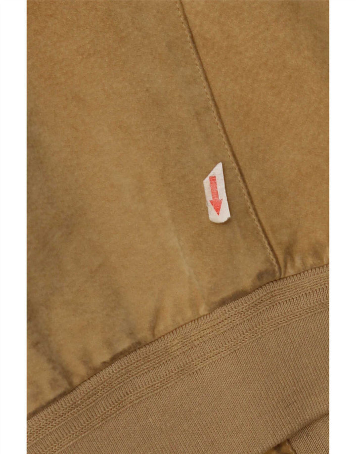 Conbipel Ανδρικό Suede Bomber Jacket IT 56 2XL Beige Leather