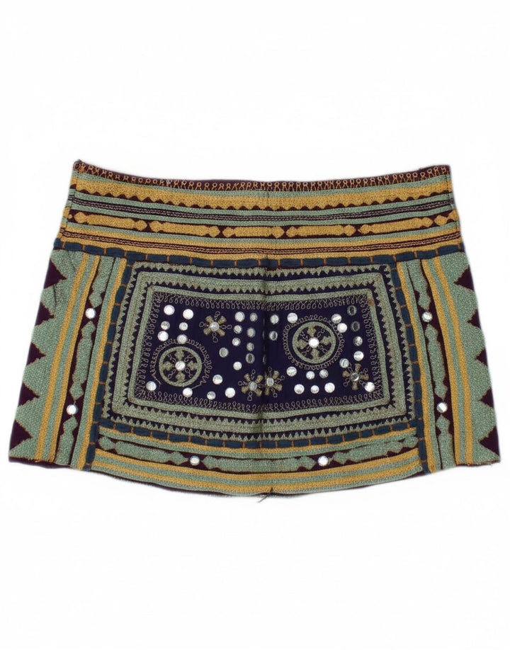 Zara Γυναικεία Μίνι Φούστα Μεσαία W28 Πολύχρωμη Γεωμετρική