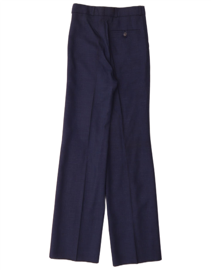 Vintage Ανδρικό παντελόνι με καρφίτσα W25 L35 Navy Blue