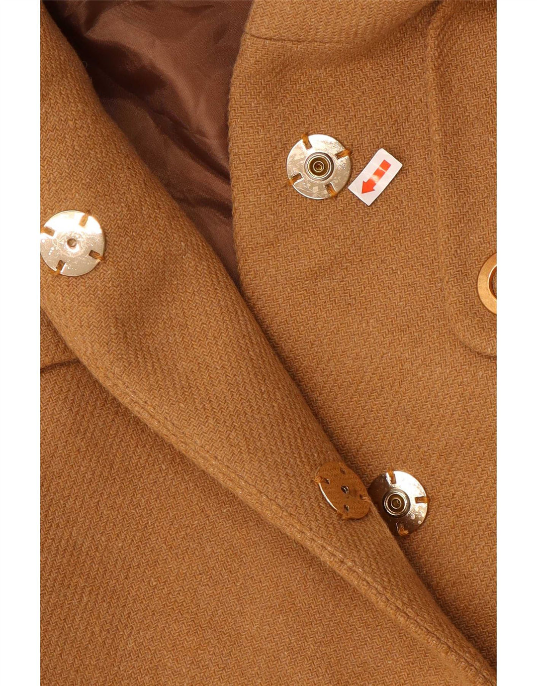 Zara Γυναικείο Bomber Jacket UK 10 Small Brown Polyester