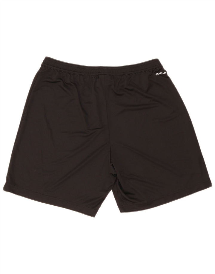 Ανδρικό σορτς Adidas Aeroready Αθλητικό μεγάλο μαύρο πολυεστέρα
