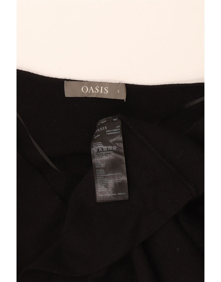 Γυναικείο φόρεμα Oasis Jumper UK 10 Small Black Viscose