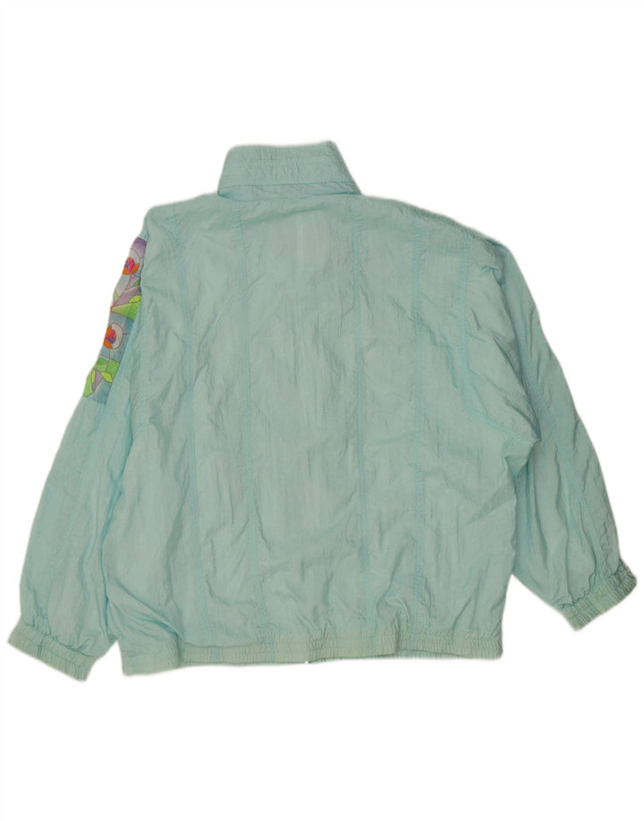 Diadora Γυναικεία φόρμα Oversized Top Jacket UK 14 Medium Blue Floral