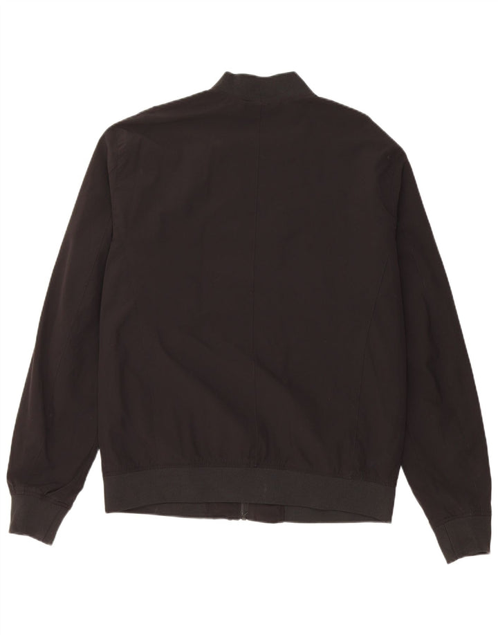 Ανδρικό μπουφάν ZARA Bomber UK 40 Large Black Nylon