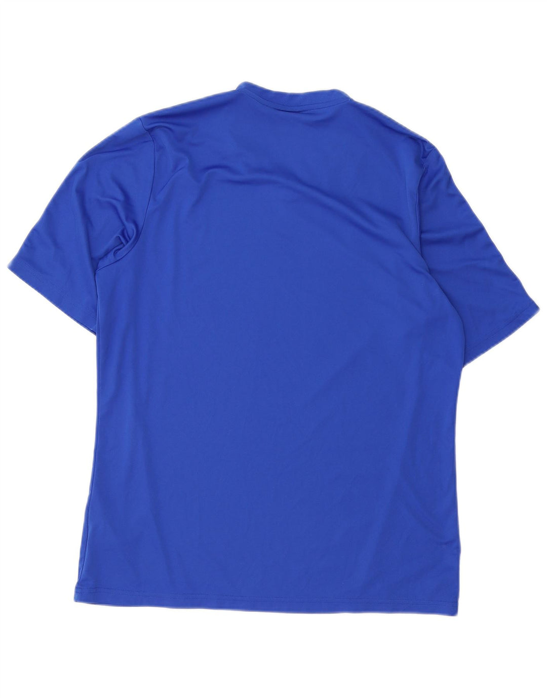 Ανδρικό T-Shirt Climalite ADIDAS Top Large Blue Polyester