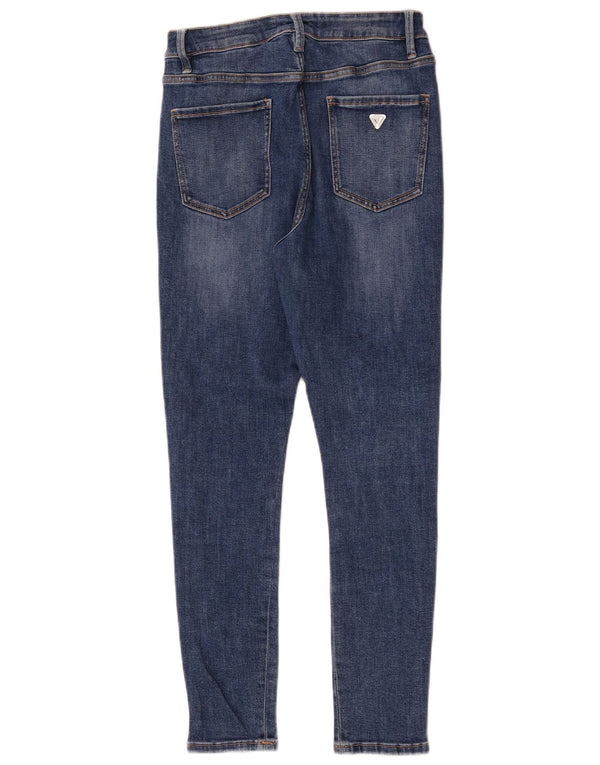 Guess Γυναικείο Ψηλόμεσο Skinny Jeans W28 L27 Μπλε βαμβακερό