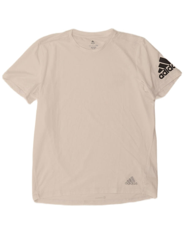 Γραφικό T-Shirt Adidas Ανδρικό Aeroready Top Large White Polyester