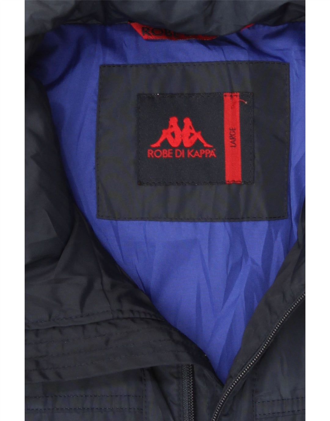 Kappa Ανδρικό μπουφάν UK 40 Large Navy Blue Polyester