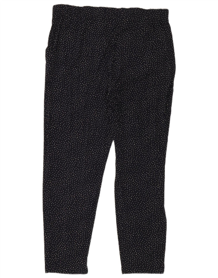 Γυναικεία κολάν Marks & Spencer UK 18 XL Navy Blue Dot Viscose