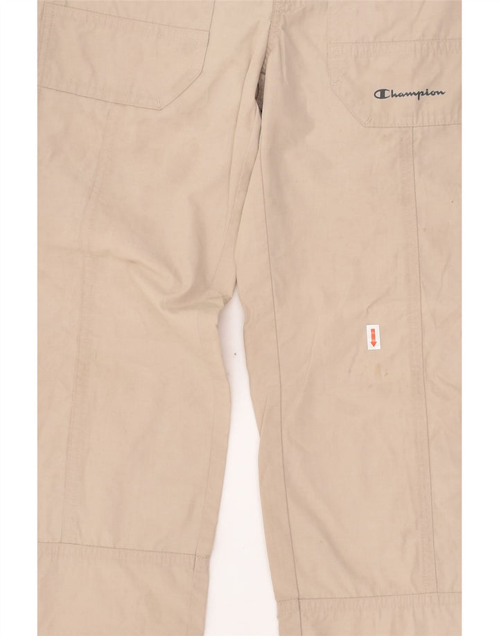 CHAMPION Boys Straight Chino Trousers 7-8 Years W24 L22 Beige Cotton | Vintage Champion | Thrift | Second-Hand Champion | Used Clothing | Messina Hembry 