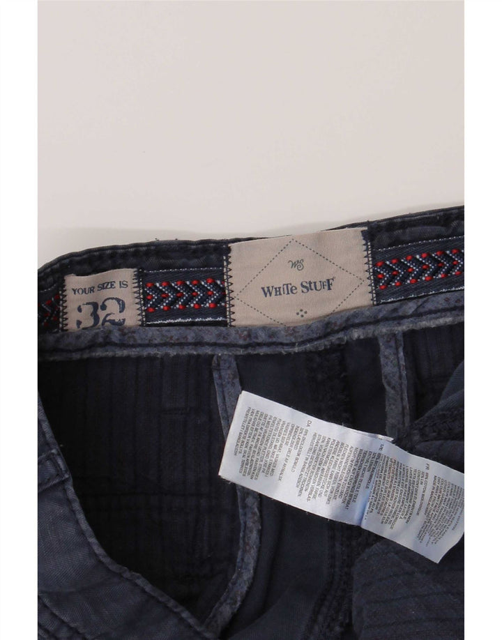 Ανδρικό σορτς Cargo White Stuff W32 Βαμβακερό μεσαίο Navy Blue