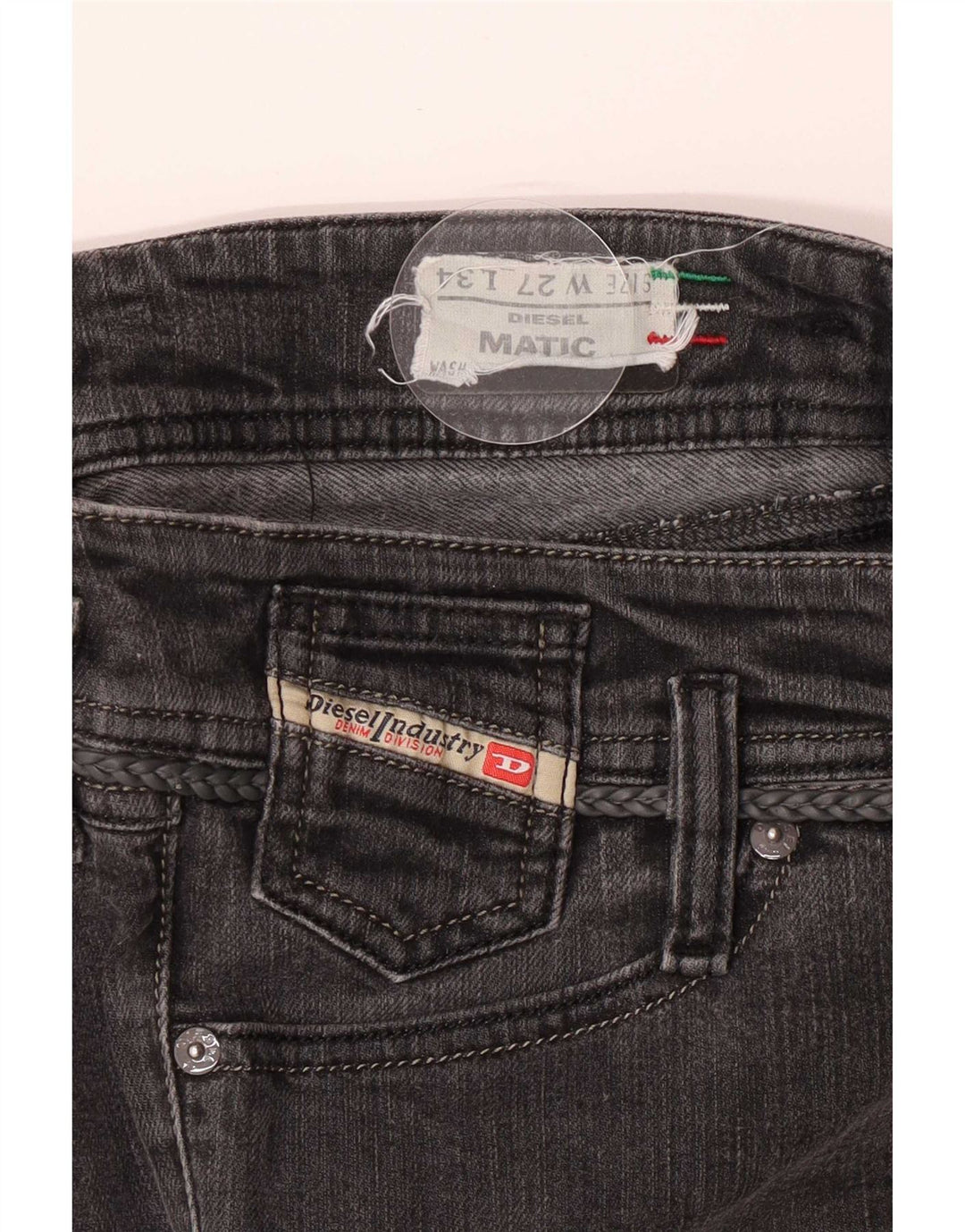 Diesel Γυναικείο Matic Skinny Jeans W27 L29 Γκρι