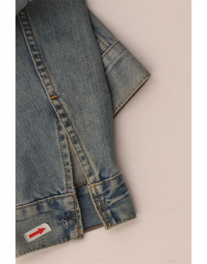 Ανδρικό τζιν μπουφάν Levi's UK 40 Large Blue