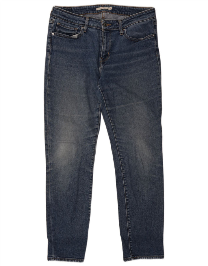 LEVI'S Γυναικείο 712 Slim Jeans W31 L28 Μπλε Βαμβακερό