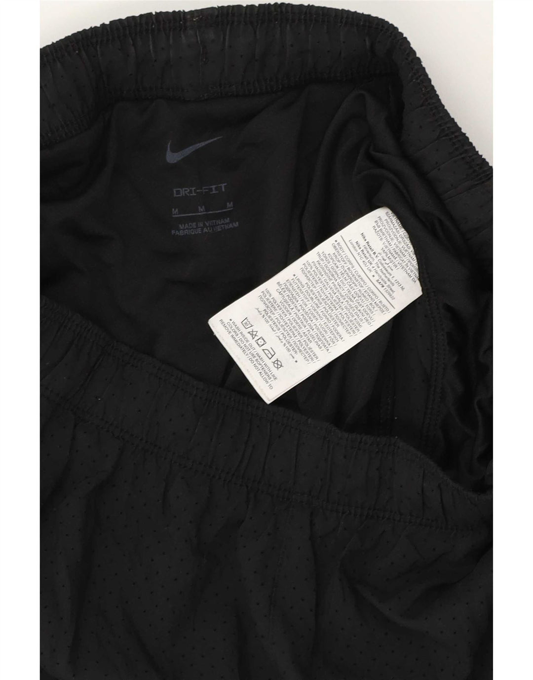 Γυναικείο αθλητικό σορτς Nike Dri Fit UK 12 μεσαίο μαύρο πολυεστέρα