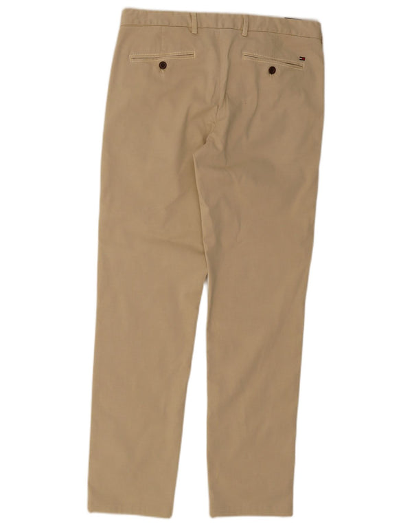 Tommy Hilfiger Ανδρικό ίσιο παντελόνι Chino W32 L34 Μπεζ βαμβακερό