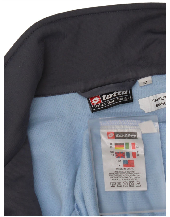 Γυναικεία αθλητική φόρμα Lotto Top Jacket UK 12 Medium Blue Colorblock Polyester