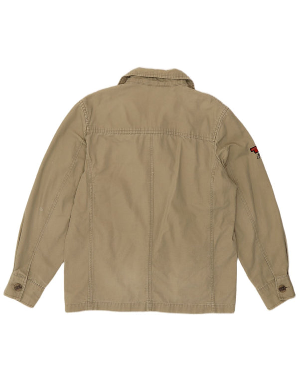Vintage Mens Utility Jacket IT 48/50 Medium Khaki