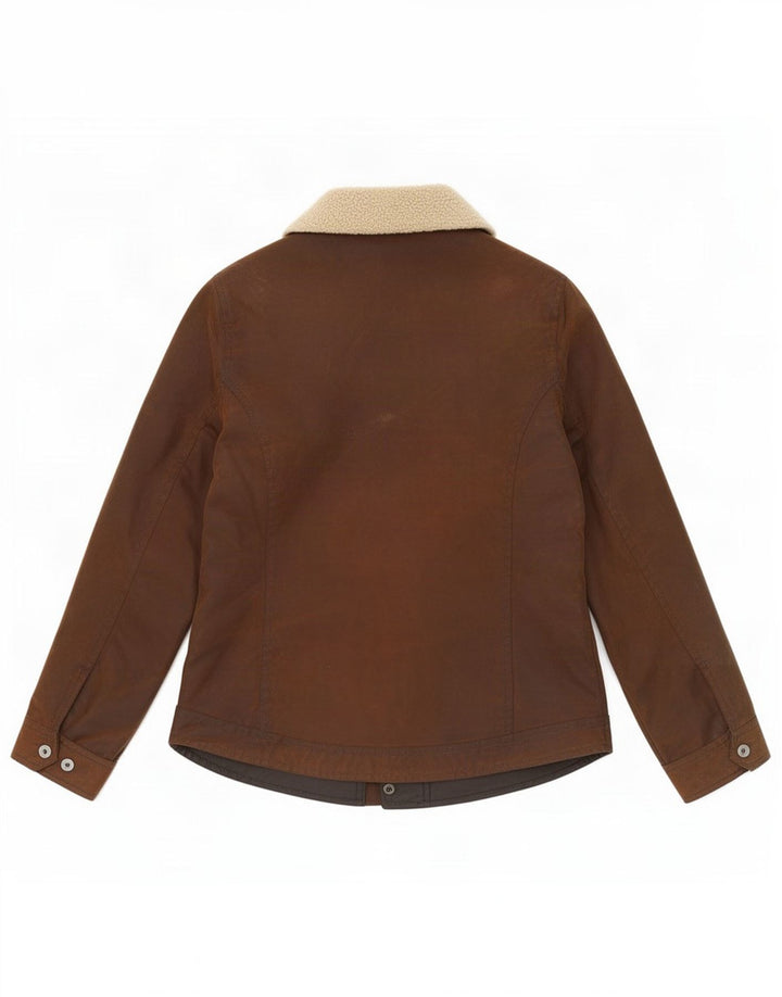 Barbour Γυναικείο κερωμένο βαμβακερό μπουφάν UK 8 Small Brown
