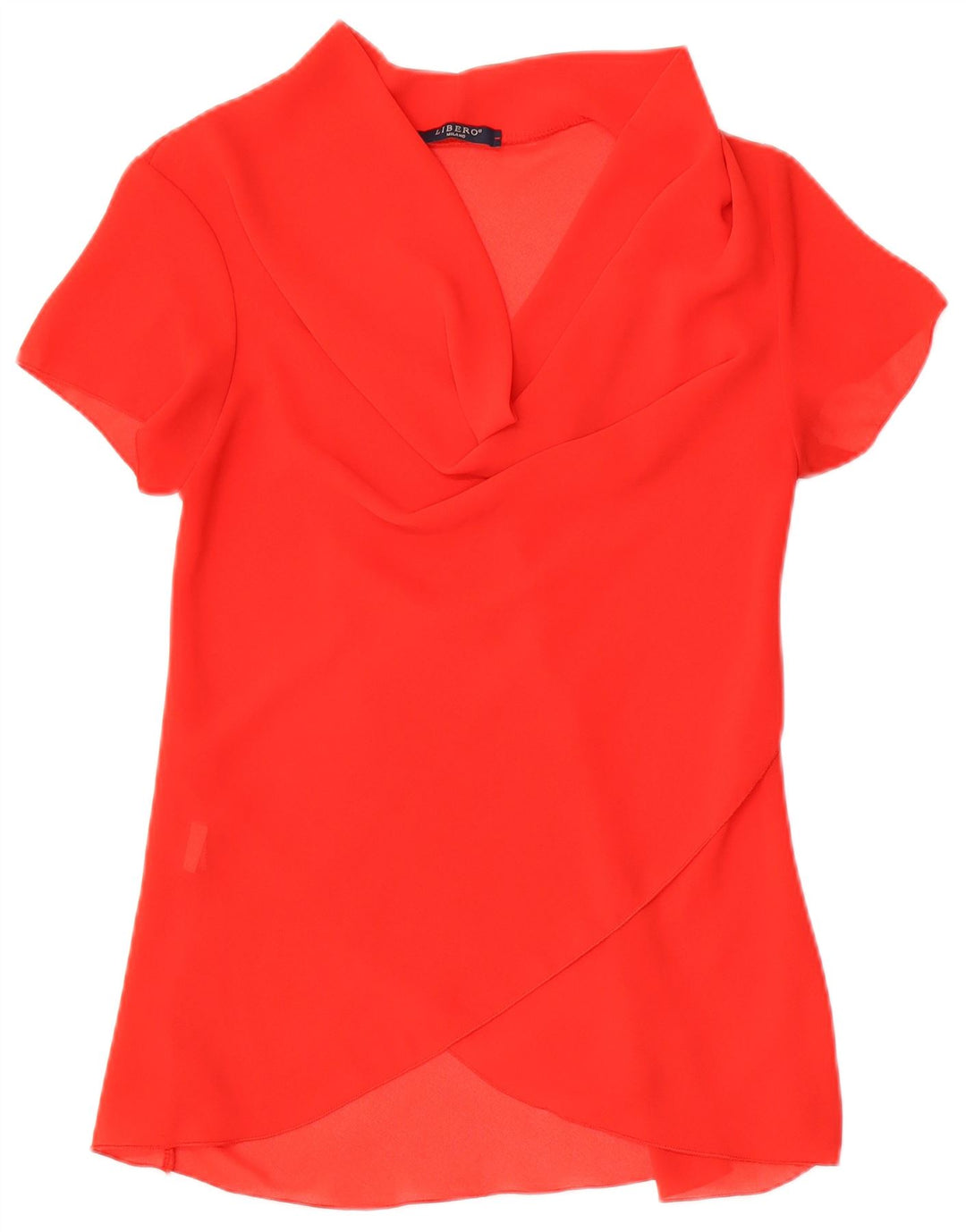 Γυναικεία μπλούζα Libero Top UK 10 Small Red Polyester