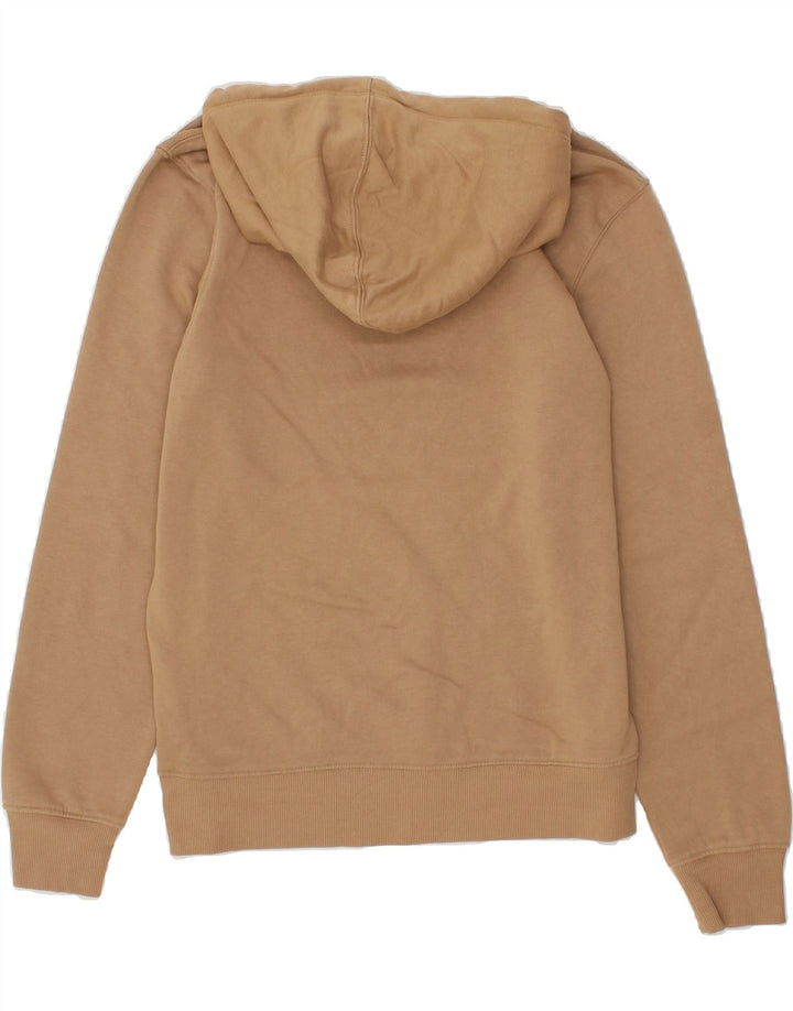 JACK & JONES Mens Graphic Hoodie Jumper Medium Beige Cotton Vintage Jack & Jones and Second-Hand Jack & Jones from Messina Hembry 