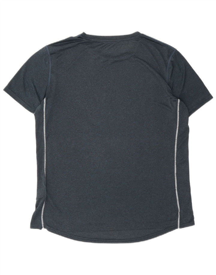 Ανδρικό T-Shirt Superdry Top Medium Navy Blue Polyester
