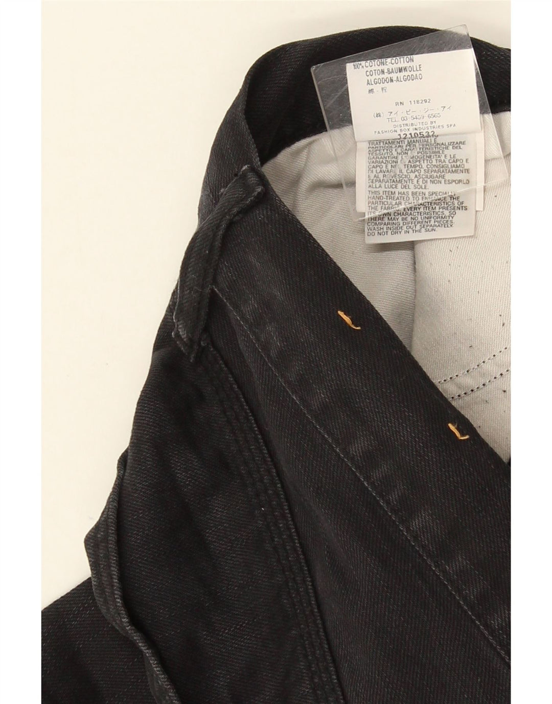 Replay Ανδρικό Bootcut Jeans W33 L32 Μαύρο βαμβακερό