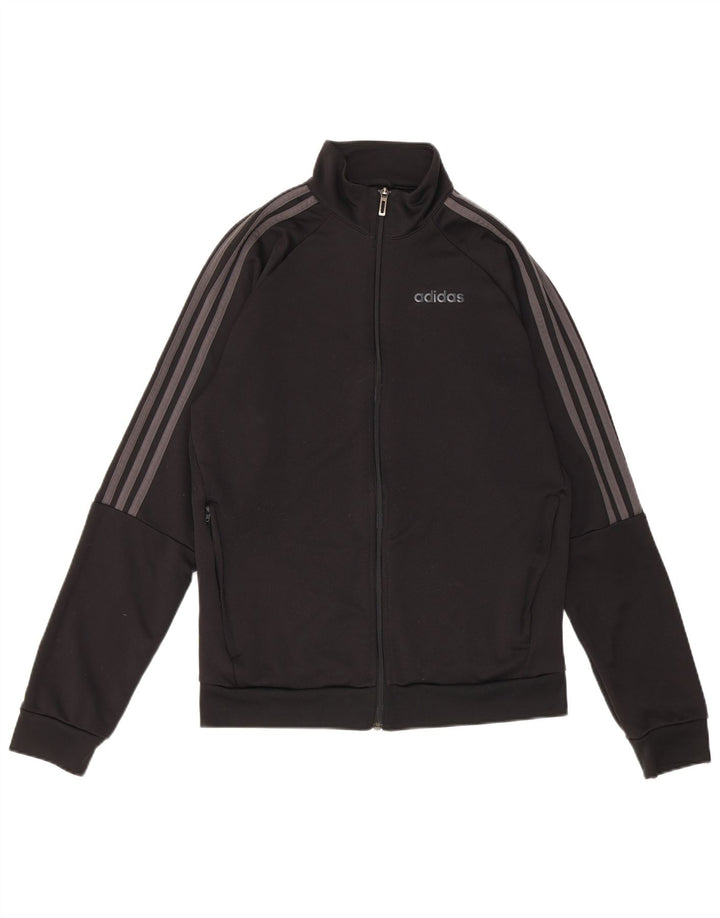 Adidas Γυναικεία φόρμα Climalite Top Jacket EU 36/38 Small Black Polyester