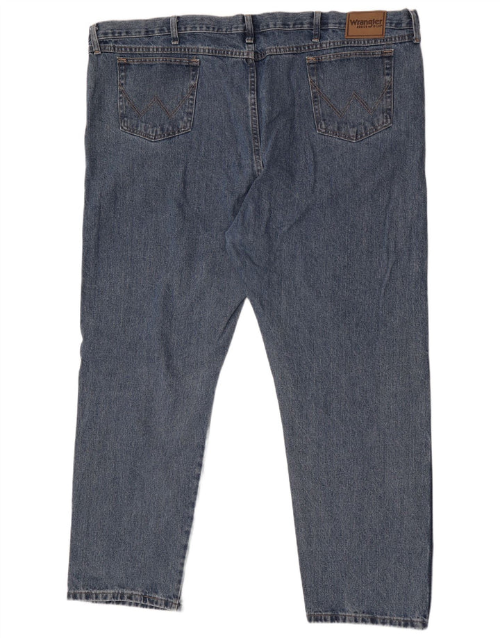 Ανδρικό τζιν Wrangler ίσιο W52 L32 Μπλε