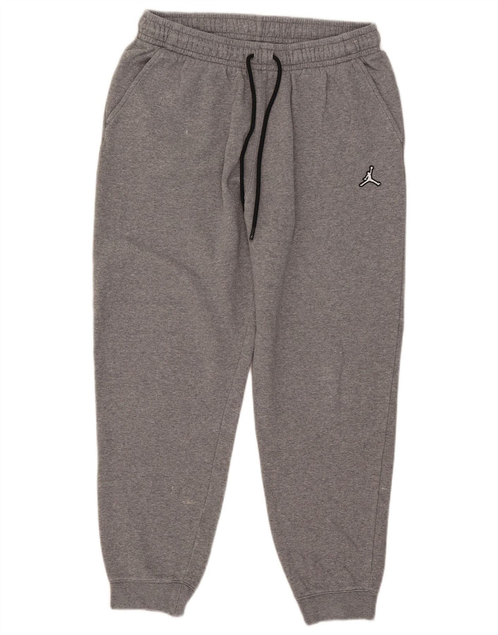 Jordan Ανδρική φόρμα παντελόνι Joggers μεγάλο γκρι βαμβακερό