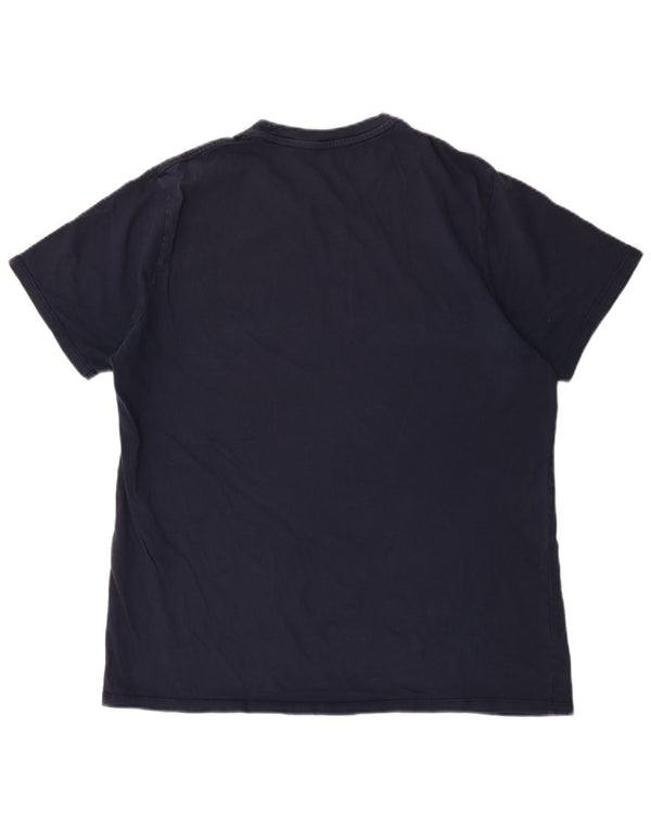 Ανδρικό γραφικό T-Shirt Levi's Top XL Navy Blue Cotton