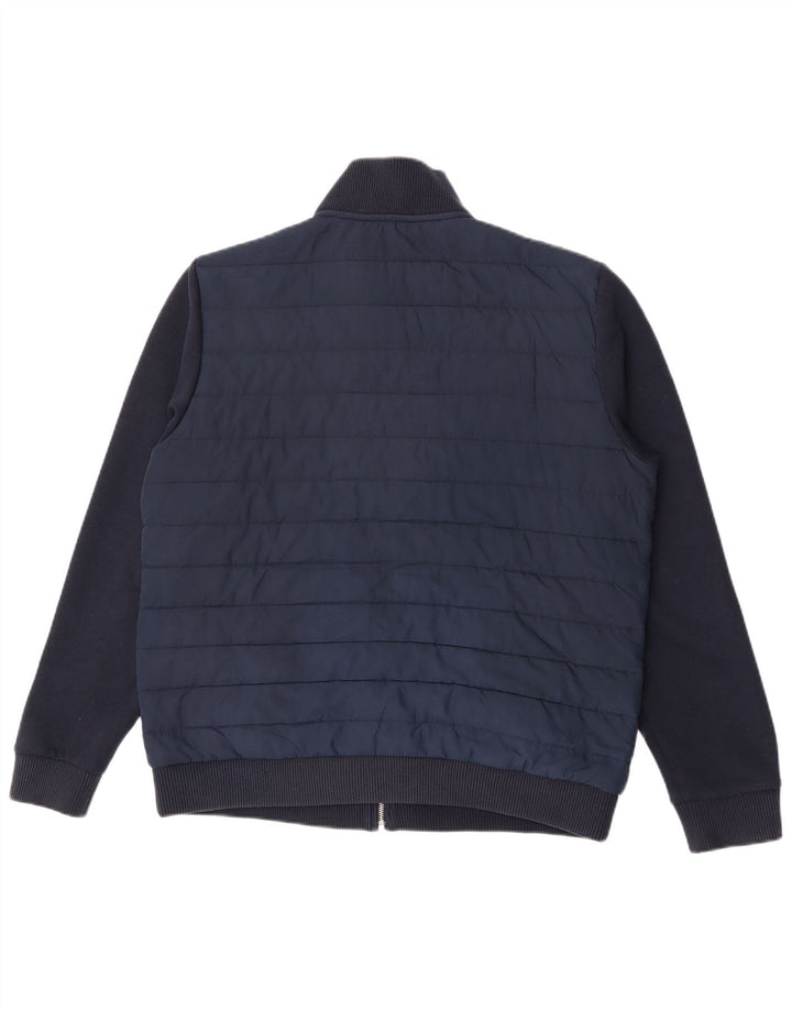 Marks & Spencer Ανδρικό μπουφάν με επένδυση UK 42 XL Navy Blue Polyester