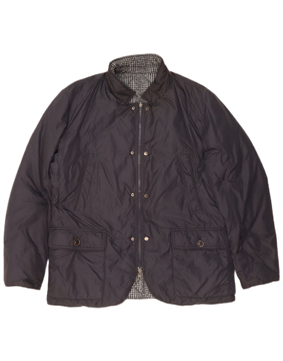 Ανδρικό μπουφάν με επένδυση Henry Cottons UK 42 XL Navy Blue