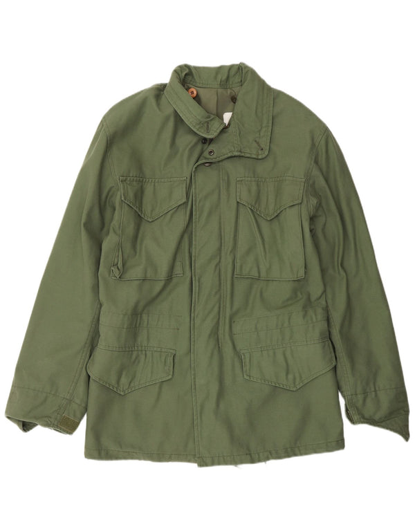 ALPHA INDUSTRIES Ανδρικό Utility Μπουφάν UK 36 Small Green Cotton