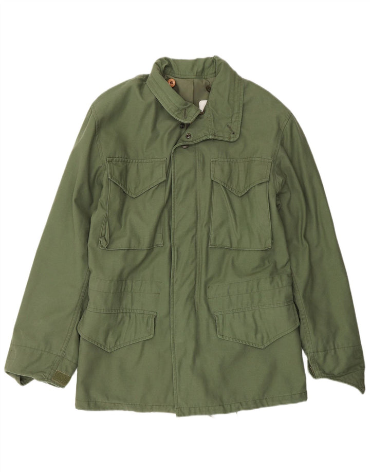 ALPHA INDUSTRIES Ανδρικό Utility Μπουφάν UK 36 Small Green Cotton
