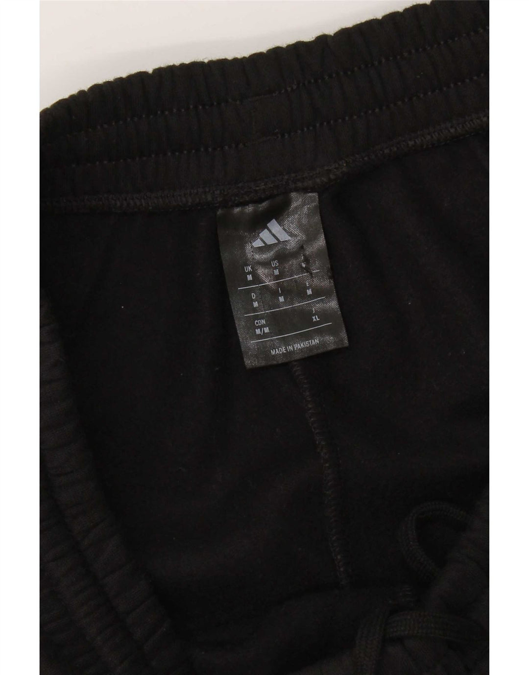 Ανδρική φόρμα Adidas Cargo Παντελόνι Joggers Μεσαίο μαύρο βαμβακερό