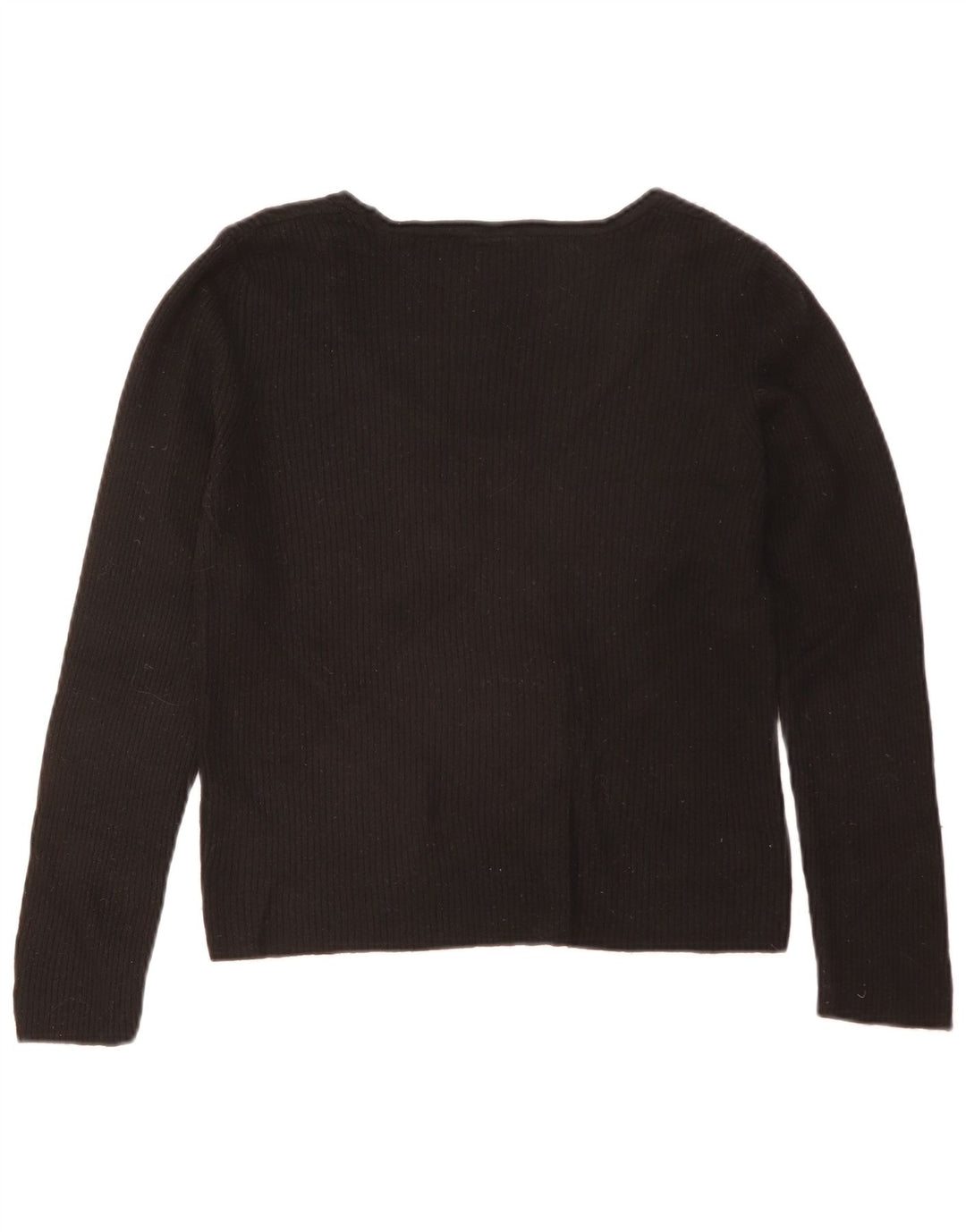 Zara Γυναικείο τοπ Μακρύ μακρυμάνικο UK 18 XL μαύρη βισκόζη