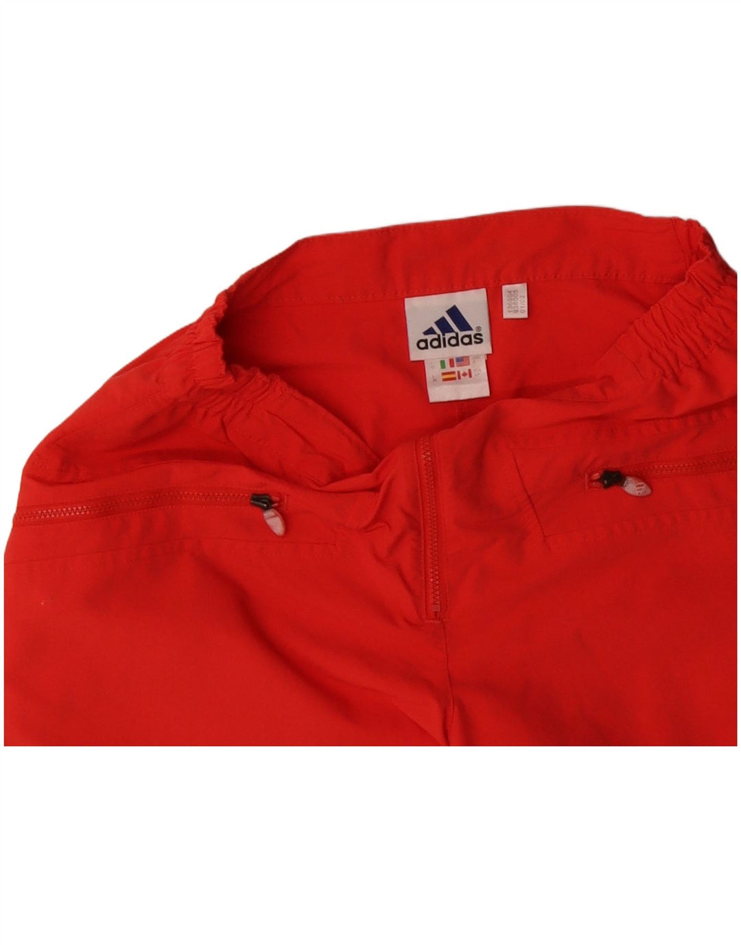 Γυναικεία βερμούδα ADIDAS UK 10 Small W28 πορτοκαλί πολυαμίδιο