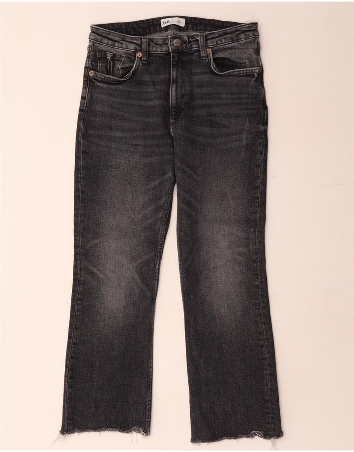 Zara Γυναικείο Τζιν μποτάκι EU 38 Small W28 L26 Γκρι