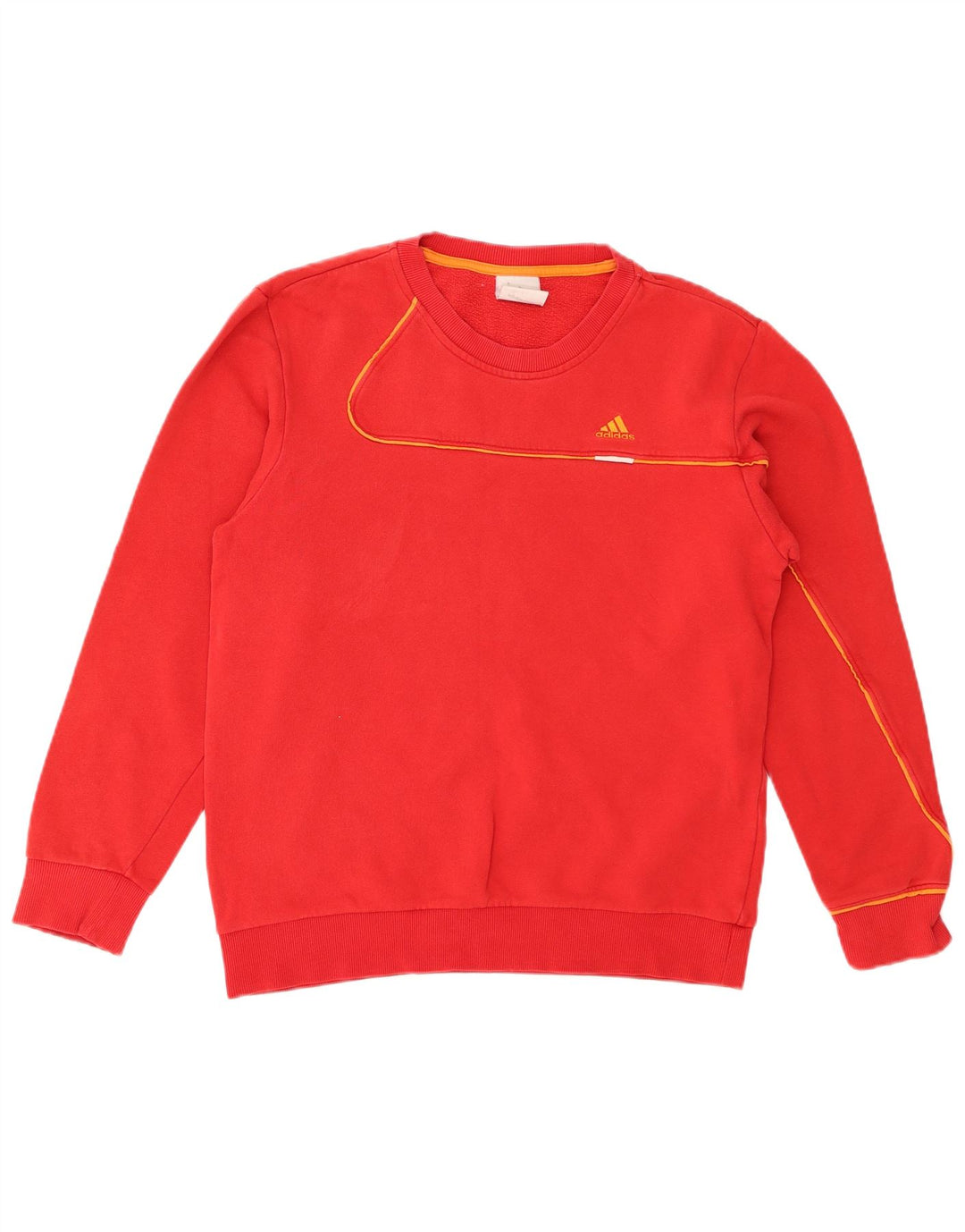 Ανδρικό φούτερ Adidas Jumper Μικρό κόκκινο βαμβακερό