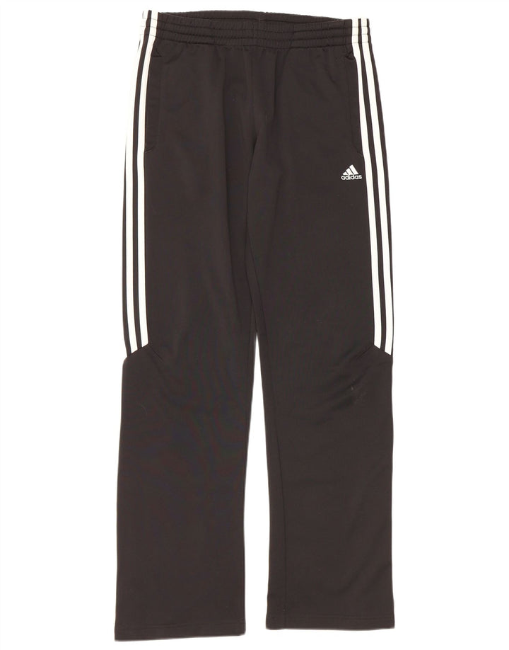 Γυναικεία αθλητική φόρμα Adidas Παντελόνι UK 14 Μεσαίο Μαύρο Πολυεστέρα